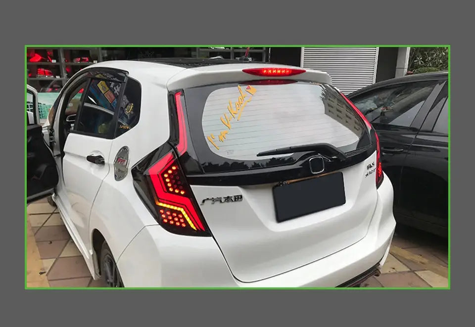 Car Styling for Fit Tail Lights 2014-2018 Jazz LED Tail lamp
