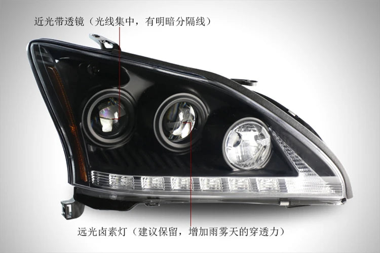 Car Styling Head lamp light for Lexus RX350 Headlights