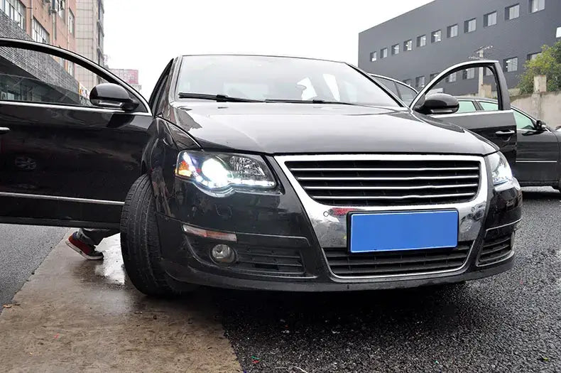 Car Styling Head lamp light for VW Passat Headlights