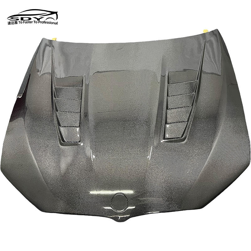 F90 M5 G30 High Quality Carbon Fiber MBJ Style Engine Bonnet Engine Hood for BMW 5 Series F90 M5 G30 G38 - CAR CRAFT INDIA
