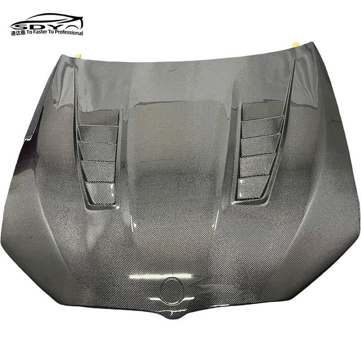 F90 M5 G30 High Quality Carbon Fiber MBJ Style Engine Bonnet Engine Hood for BMW 5 Series F90 M5 G30 G38 - CAR CRAFT INDIA