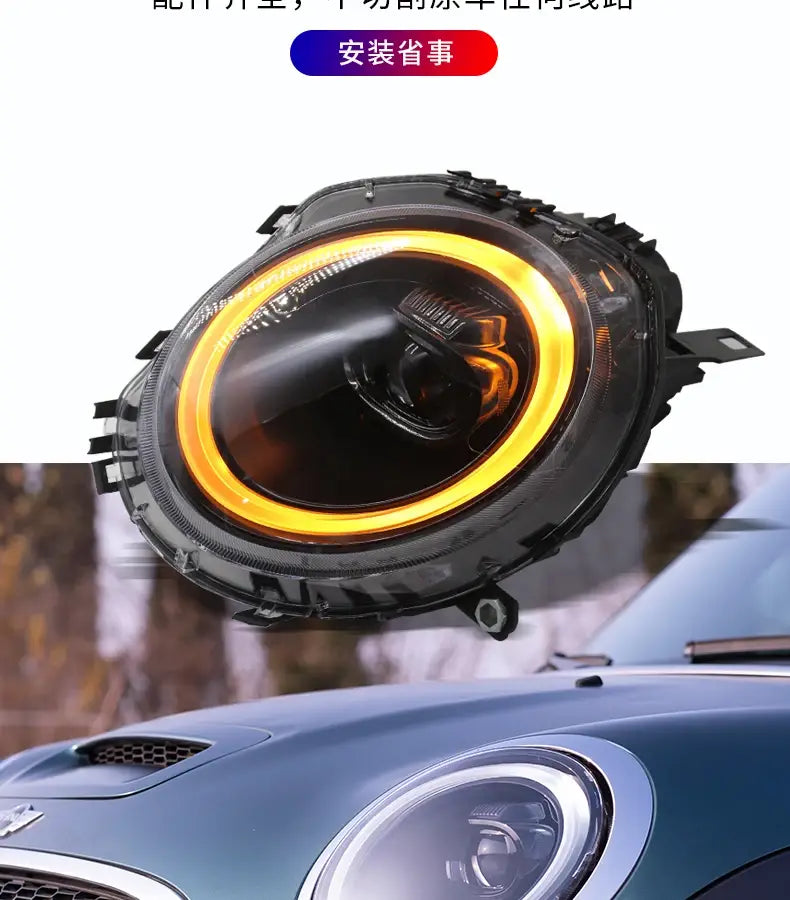 Car Head lamp light for MINI R55 Headlights 2007-2013 R56