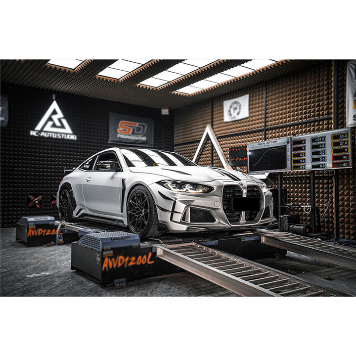 ByHumans Style Carbon Fiber Wide Body Kit Accessories Bodykit for  G82 G83 M4 - CAR CRAFT INDIA