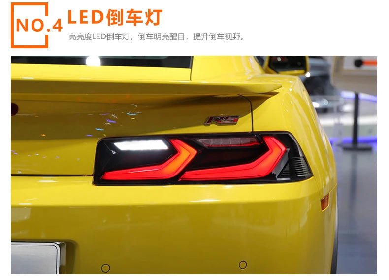 Car Styling Tail lamp light for Camaro Tail Lights 2014-2015