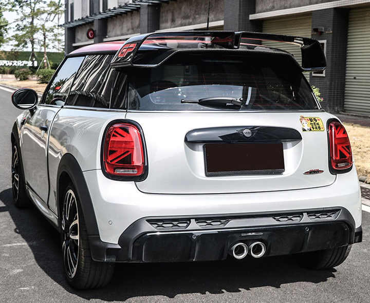High Quality Body Kit for BMW MINI Coopers JCW F55 F56 Upgrade GP Style Carbon Fiber ROOF WING TRUNK SPOILER