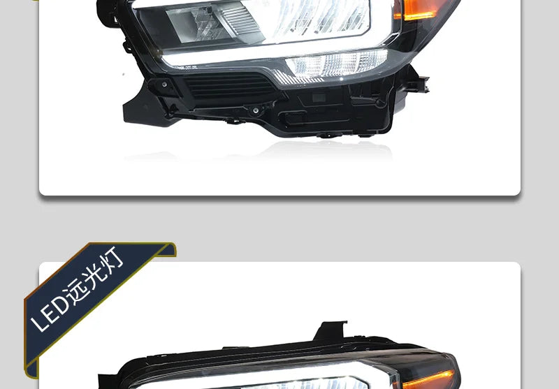 Toyota Tacoma Headlights 2015-2020 Tacoma LED Headlight DRL