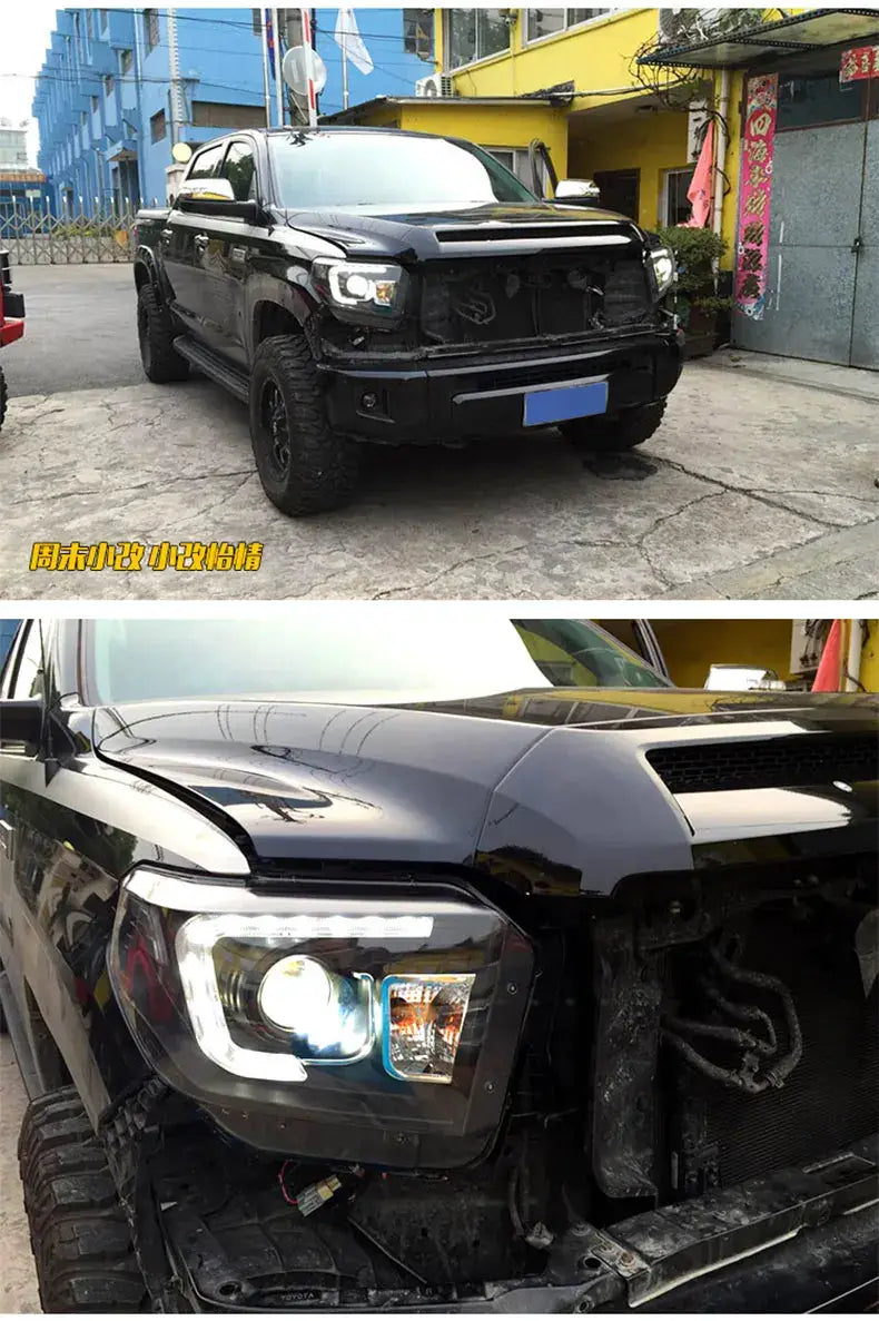 Toyota Tundra Headlights 2014-2018 New Tundra LED Headlight