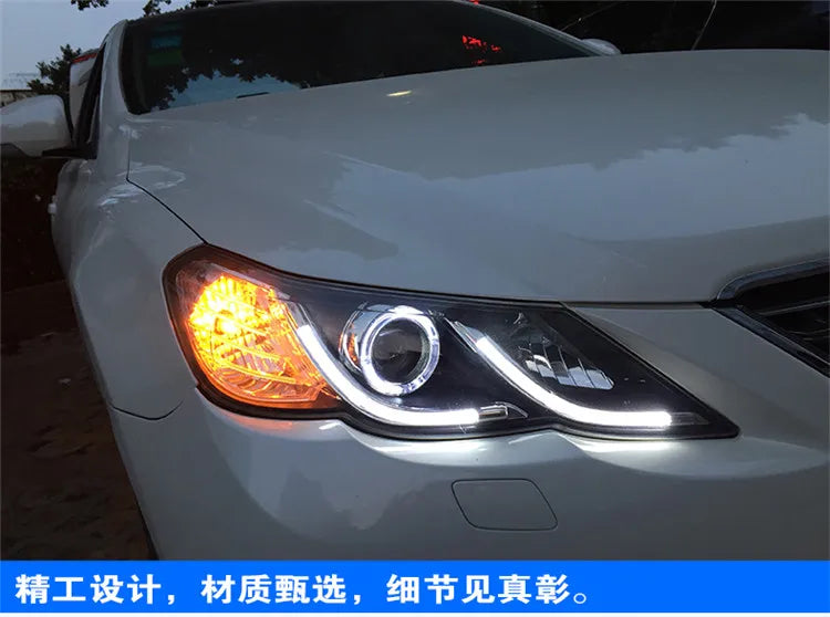 Car Styling Head lamp light for Toyota Mark X Headlights