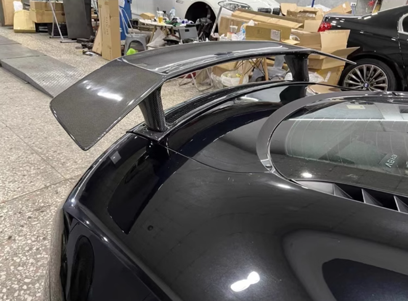 Carbon Fiber Spoiler for Audi R8 09-15 VOR Style Real Carbon Fiber Deck Lid Ducktail Spoiler Trunk Spoiler