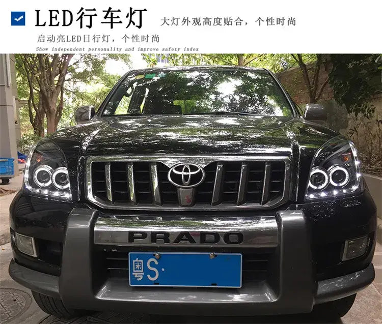 Toyota Prado Headlight 2004-2009 LED Headlight DRL Hid Head