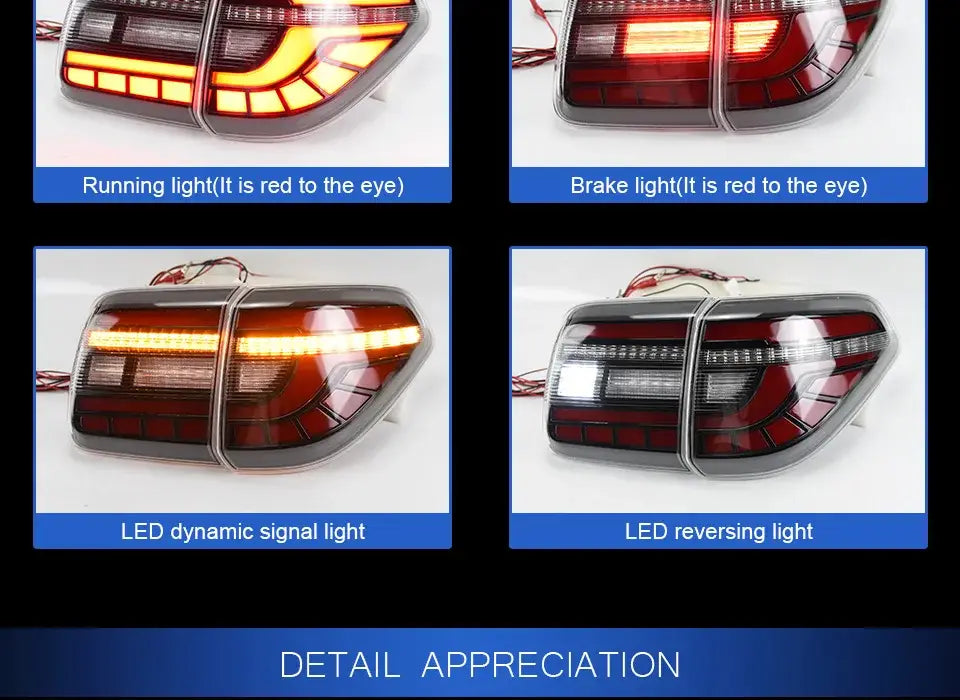 Car Styling Tail lamp light for Patrol Tail Lights 2012-2019