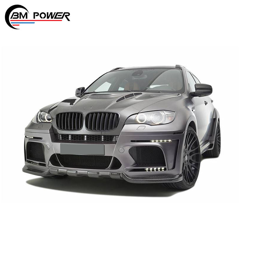 X6 Series E71 HM Style Body Kit 15-16 Year Full Body PP Material Front Bumper Rear Diffuser Fender Flares Side Skirt All New - CAR CRAFT INDIA