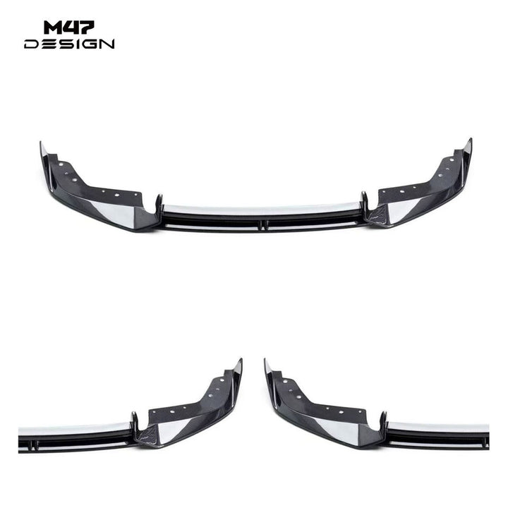 ADRO Style High Quality Dry Carbon Fiber Front Splitter Air Deflector Sport Look for BMW G20LCI 320i 330i Sedan 2023-2026