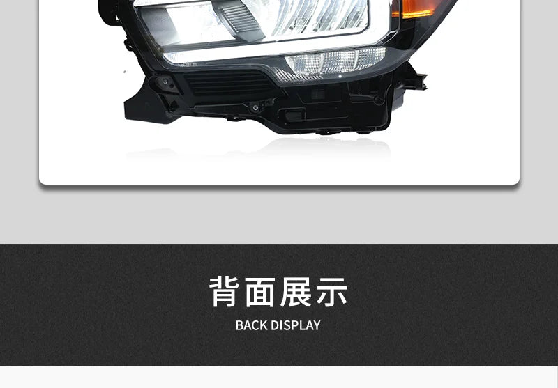 Toyota Tacoma Headlights 2015-2020 Tacoma LED Headlight DRL