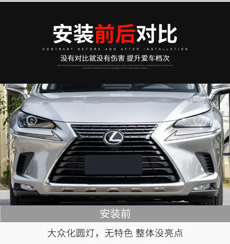 Car Styling Head lamp light for Lexus NX200T Headlights