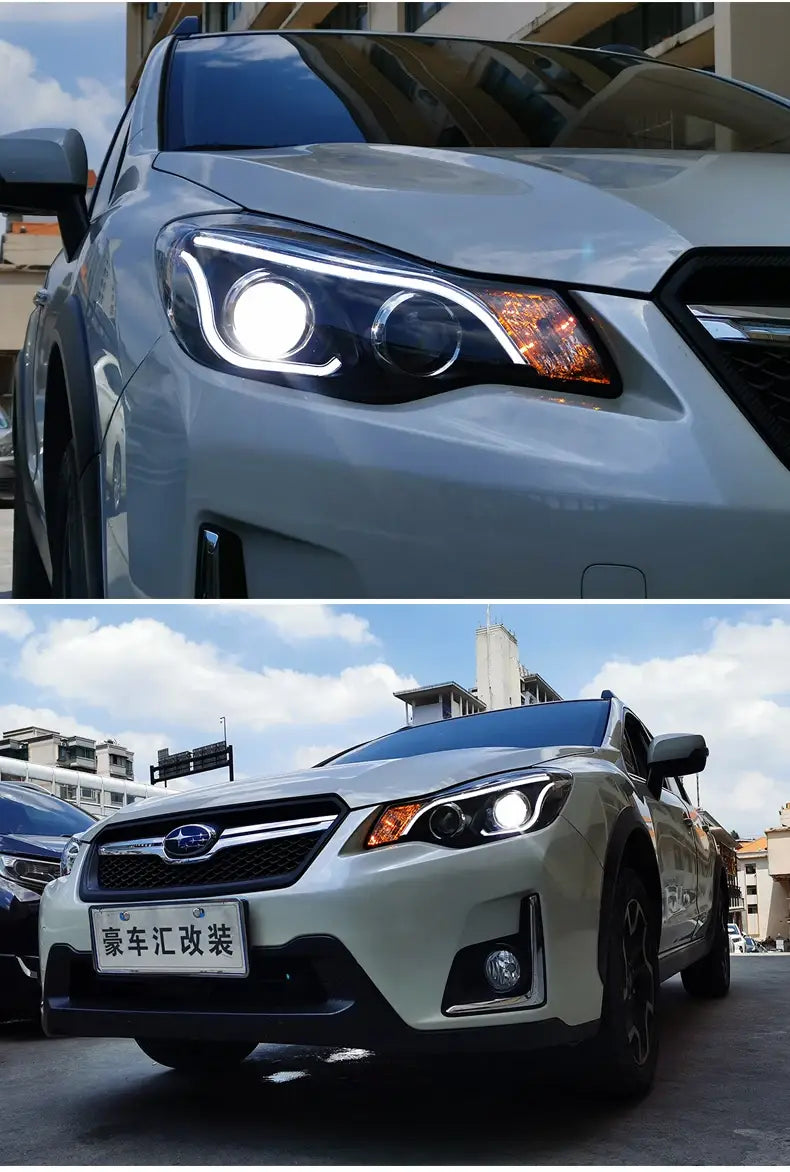 Car Styling Head lamp light for XV Headlights 2011-2015