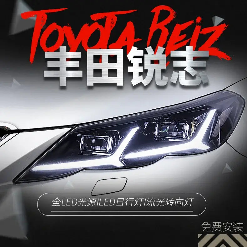 Toyota Mark X Headlights 2010-2012 Reiz LED Headlight LED