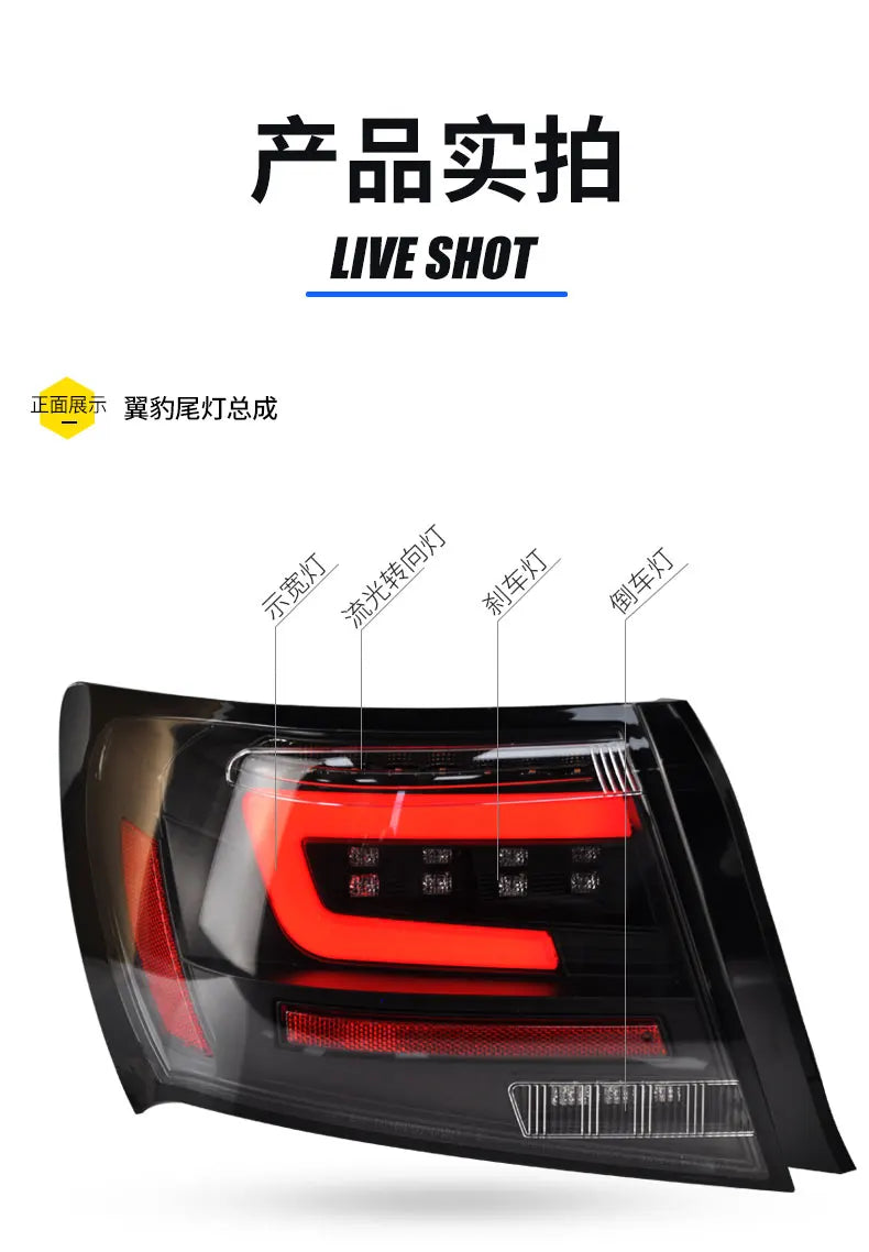 Car Styling Tail lamp light for Subaru WRX Tail Lights