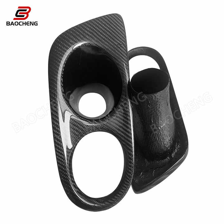 For BMW E46 M3 2001-2006 Hot Selling  Real Carbon Fiber Car Front Fog Lamps Cover Stick on Fit Factory Wholesale Price - CAR CRAFT INDIA
