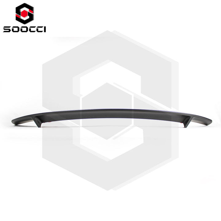 Real Carbon Fiber RT Style W205 C63 Rear Spoiler for Mercedes Benz C-Class C63 AMG Decklid Spoiler Trunk Wing Splitter Lip