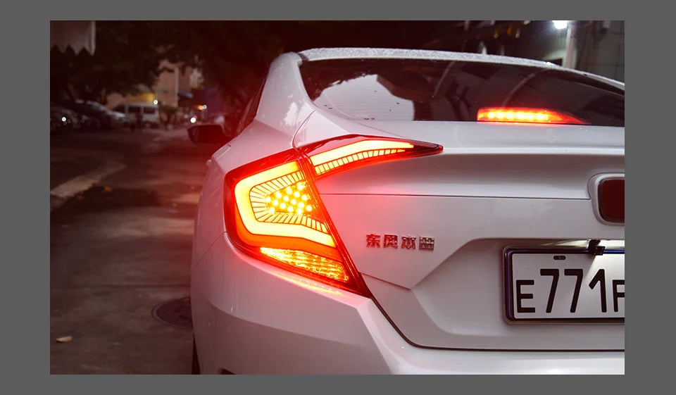 Car Styling Tail lamp light for Civic Tail Lights 2017-2020