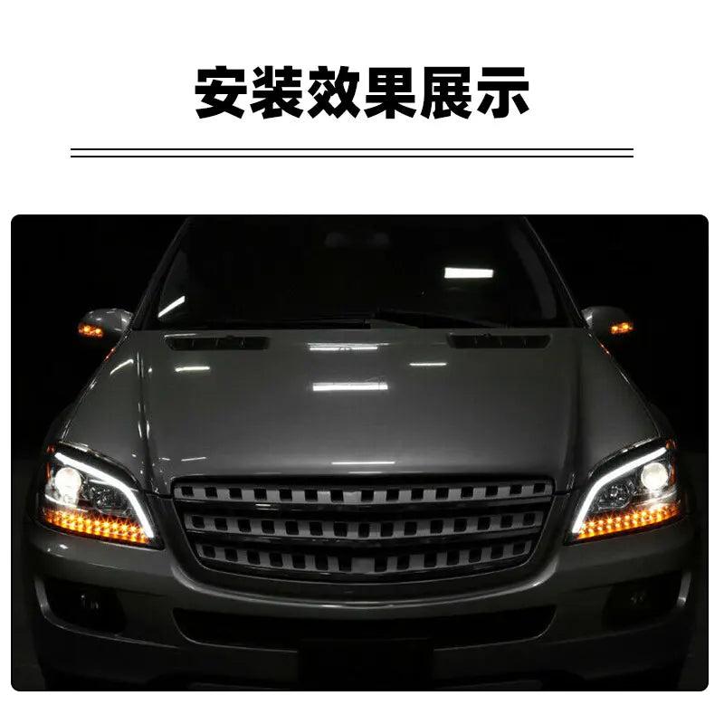 Car Styling Head lamp light for Benz W164 Headlights