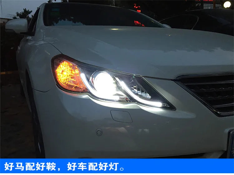 Car Styling Head lamp light for Toyota Mark X Headlights