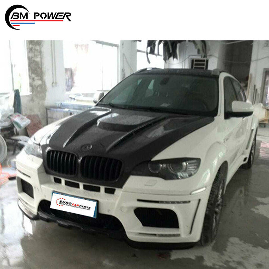 X6 Series E71 HM Style Body Kit 15-16 Year Full Body PP Material Front Bumper Rear Diffuser Fender Flares Side Skirt All New - CAR CRAFT INDIA