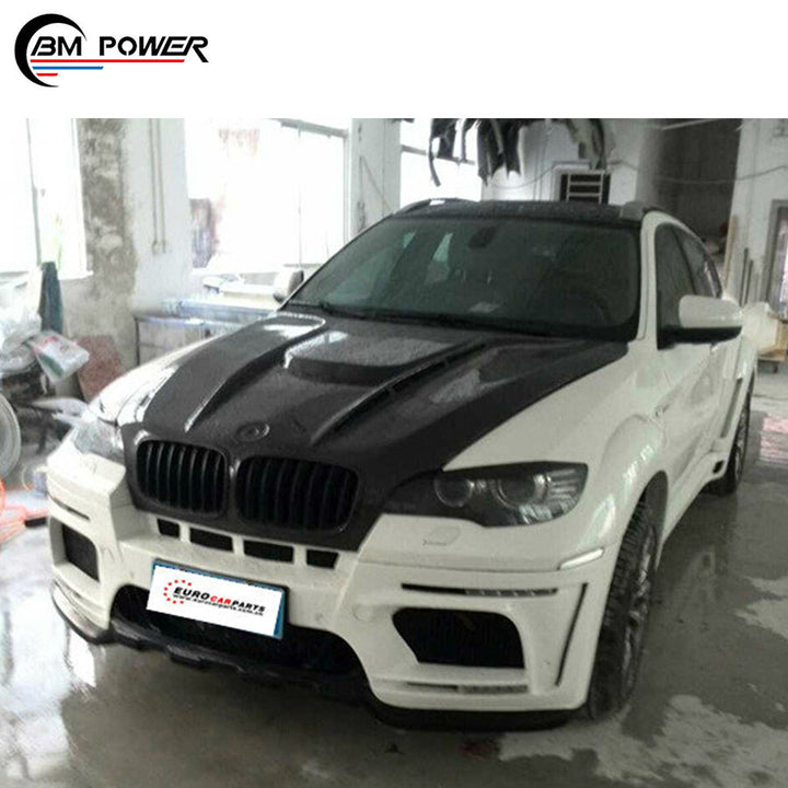 X6 Series E71 HM Style Body Kit 15-16 Year Full Body PP Material Front Bumper Rear Diffuser Fender Flares Side Skirt All New - CAR CRAFT INDIA