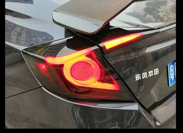 Civic X Tail Lights 2016-2019 New Civic Type R LED Tail