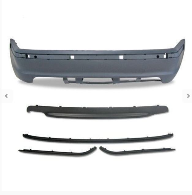 M-Tech M-sport Style Rear Bumper  for BMW E46 3 Series Sedan - CAR CRAFT INDIA
