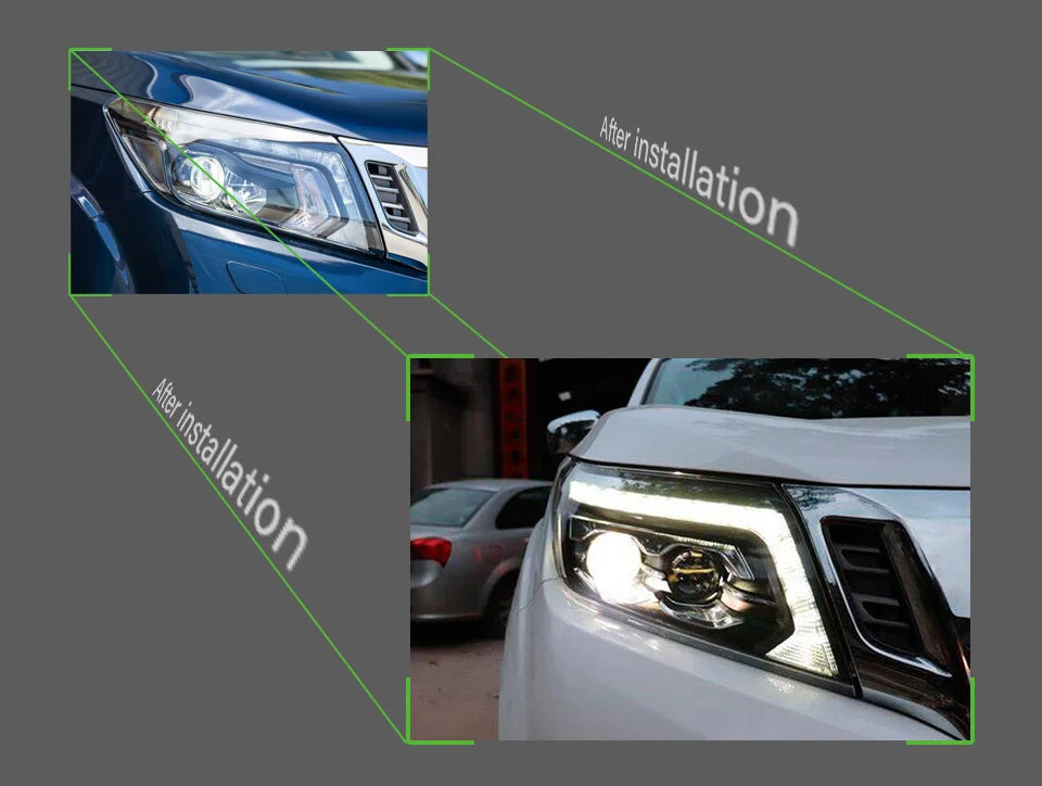 Navara Headlights 2015-2019 NP300 Frontier LED Headlight