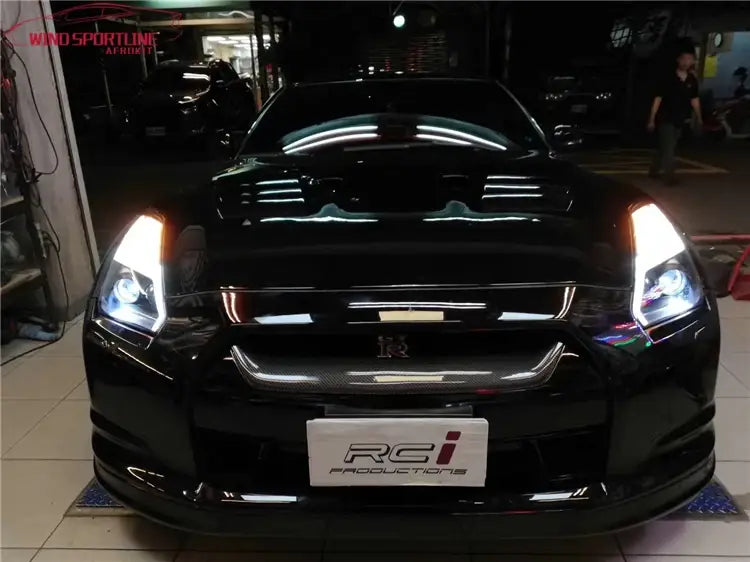 Car Styling Head lamp light for Nissan GT-R Headlights