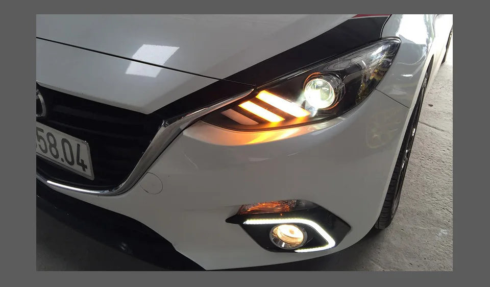 Mazda 3 Headlights 2014-2016 Axela LED Headlight