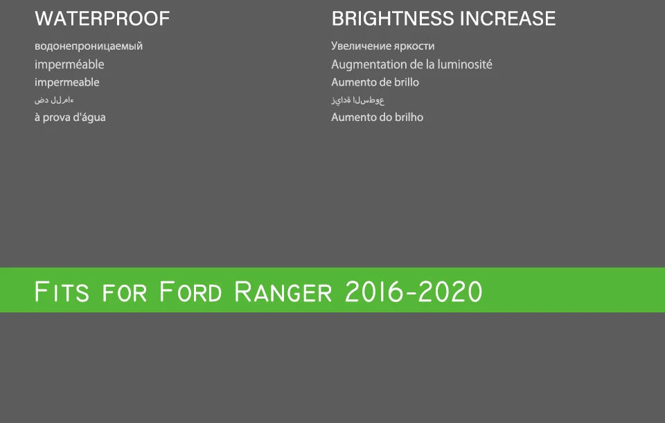 Ford Ranger Tail Lights 2012-2018 Ranger T8 T6 Tail lamp