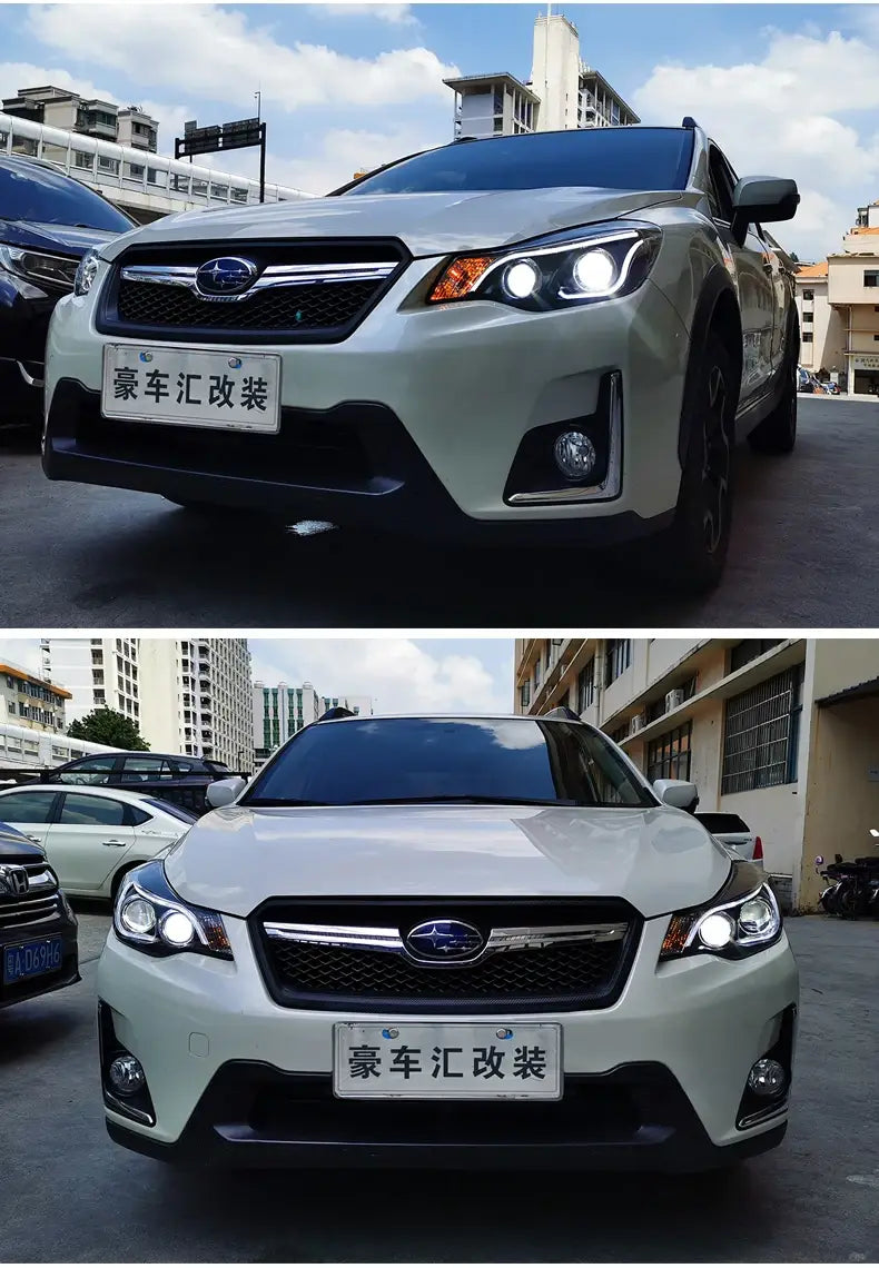 Car Styling Head lamp light for XV Headlights 2011-2015