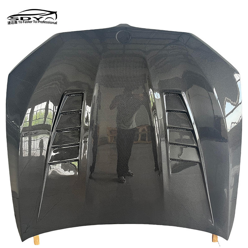 F90 M5 G30 High Quality Carbon Fiber MBJ Style Engine Bonnet Engine Hood for BMW 5 Series F90 M5 G30 G38 - CAR CRAFT INDIA