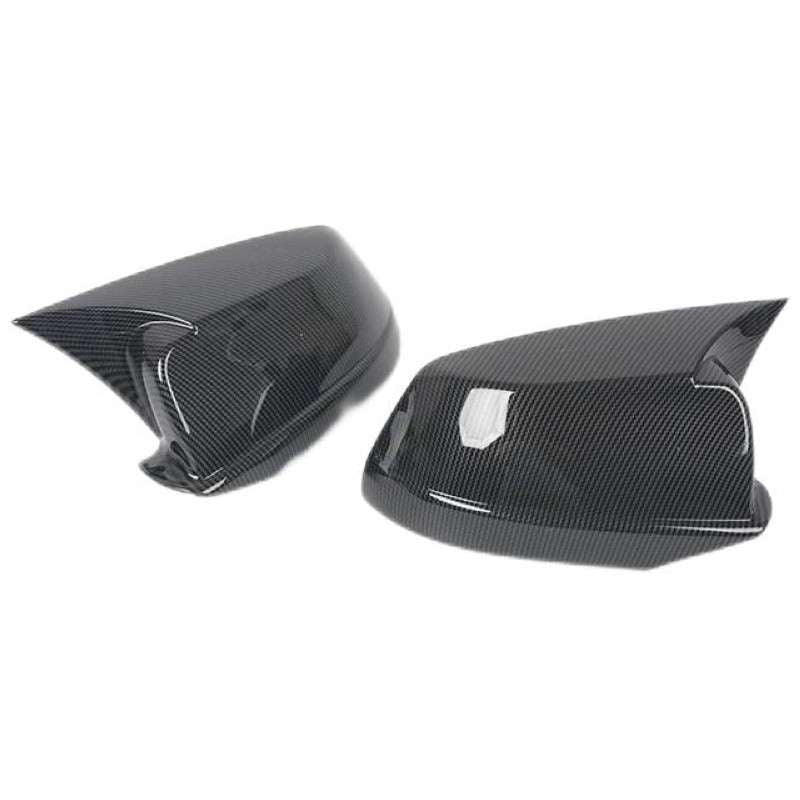 Car Craft Compatible With Bmw 5 Series F10 2010-2013 Side Rear View Case Wing Cap Shell Housing Mirror Covers 3m Tape Pasting Style Ar-mr-025 Cf Carbon Fiber Look CC-8077 - CAR CRAFT INDIA