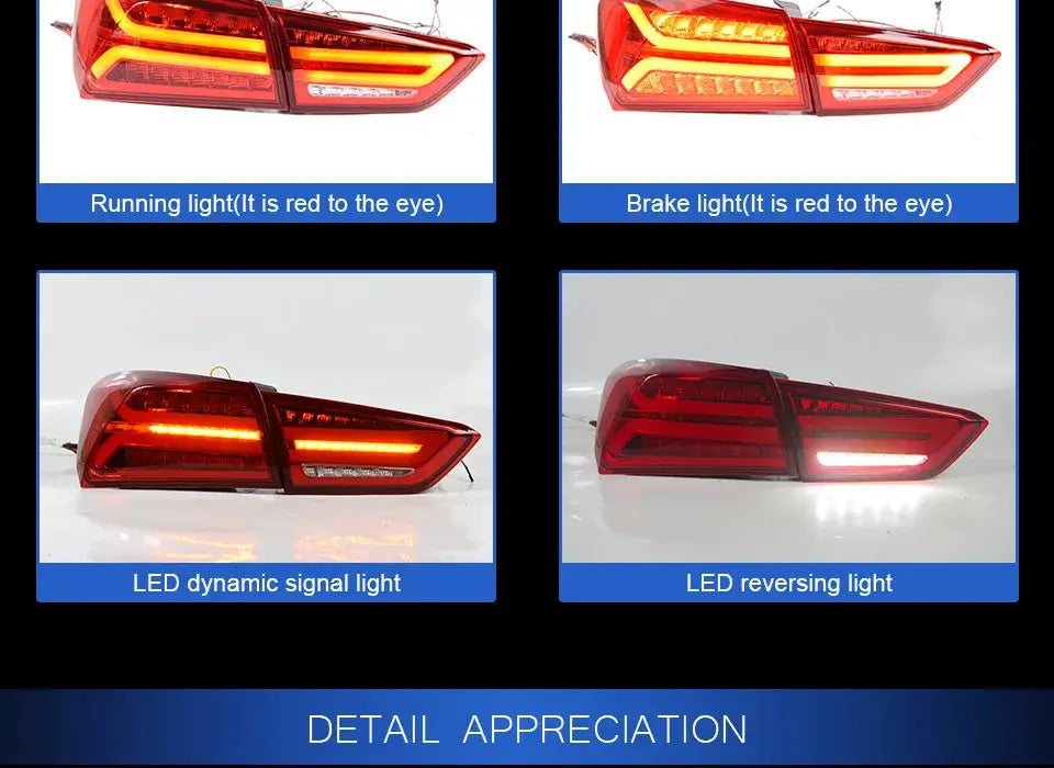 Car Styling Tail lamp light for Chevrolet Malibu XL Tail