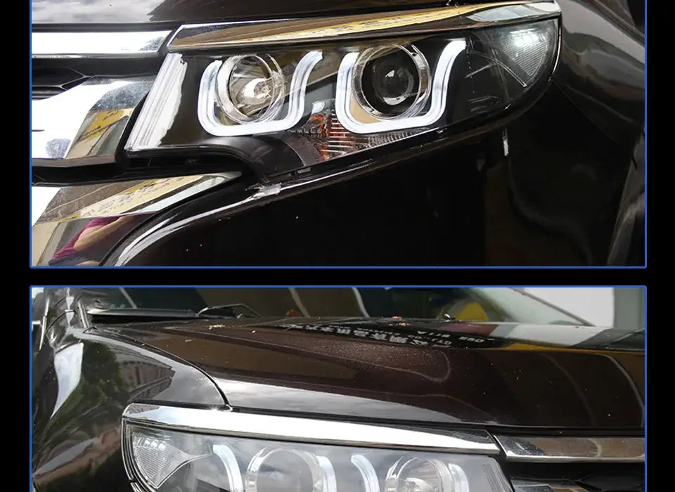 Ford Edge Headlights 2012-2014 Edge LED Headlight DRL Hid