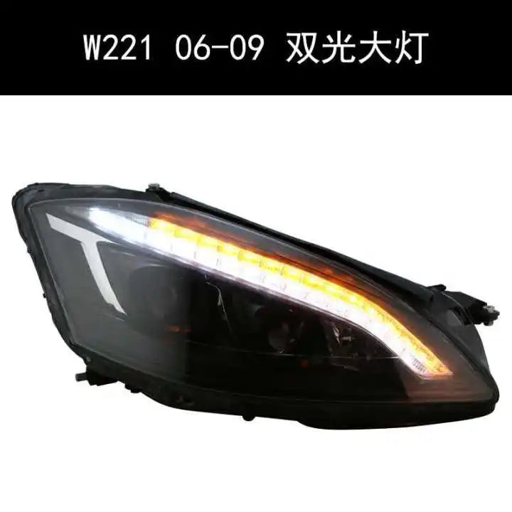 Car Styling Head lamp light for W221 Headlights 2006-2009