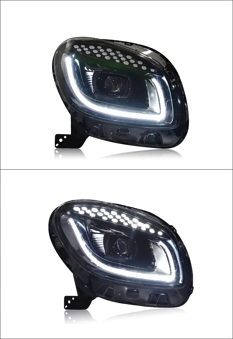 Car Styling Head lamp light for Smart Headlights 2015-2020