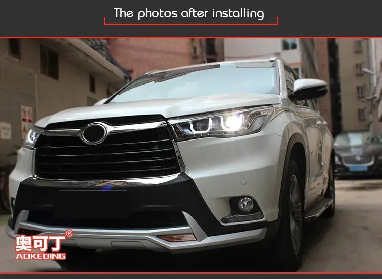 Toyota Highlander Headlights New Highlander Headlight LED