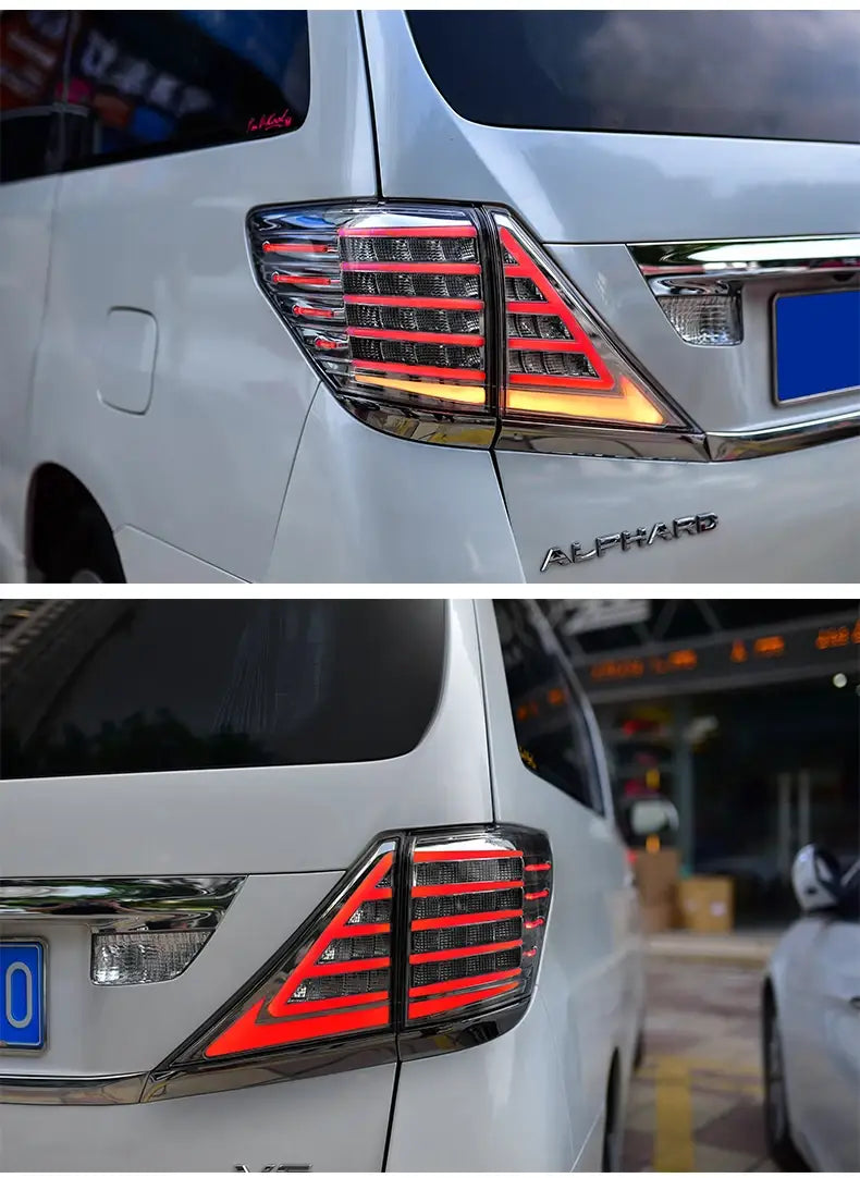 Toyota Alphard Tail Lights 2009-2014 LED Tail lamp light LED