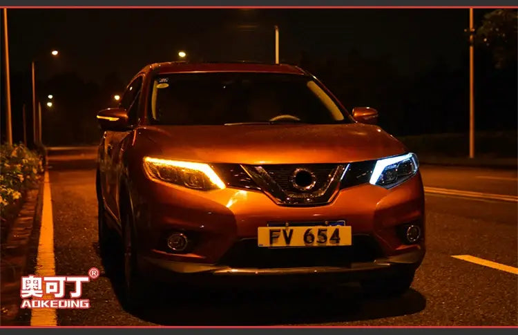 Car Styling Headlights for Nissan X-Trail Rouge LED