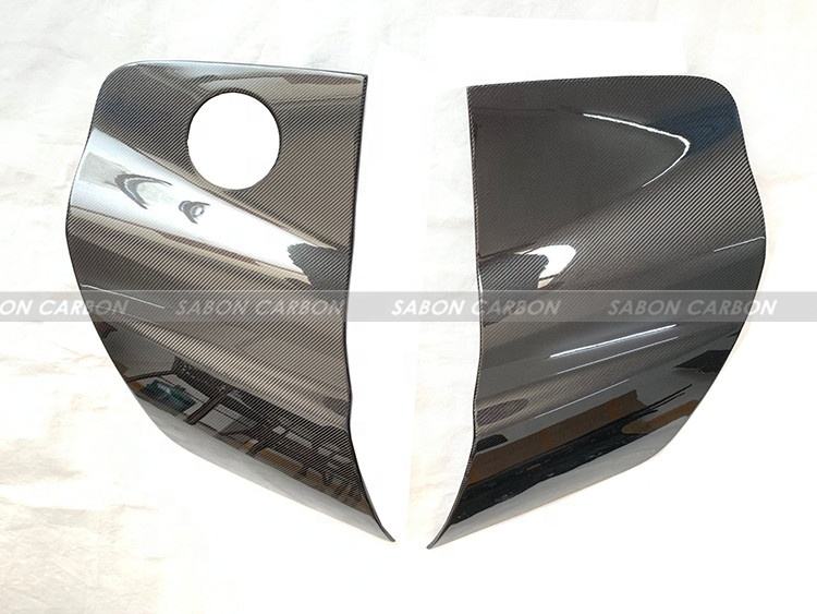 Gen.1 R8 Carbon Fiber Side Door Panel Scoop OEM Style for Audi R8 09-15