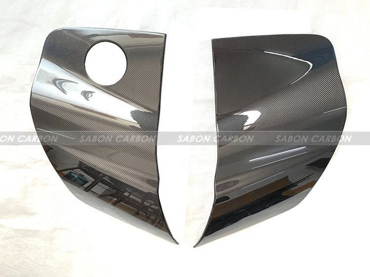 Gen.1 R8 Carbon Fiber Side Door Panel Scoop OEM Style for Audi R8 09-15
