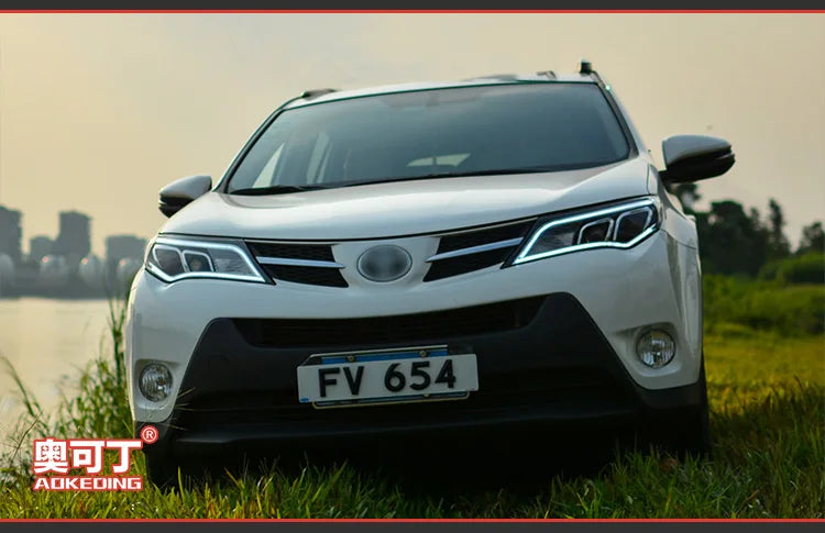 Car Styling Head lamp light for Toyota RAV4 Headlights