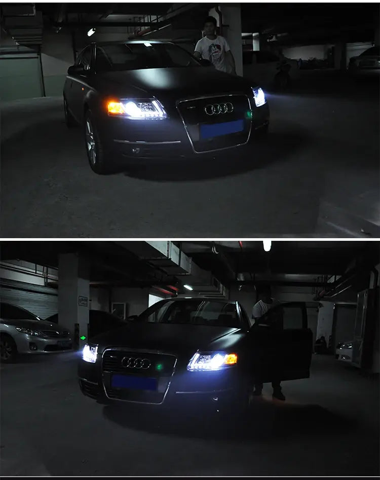 A6 Headlights 2005-2011 A6 C5 C6 Taiwan Sonar LED Headlight