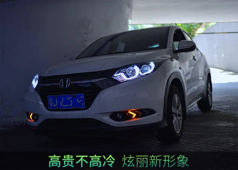 Car Styling Head lamp light for HR-V Headlights 2016Up HRV